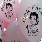 100 Balões Latex Temáticos 9 Polegadas Redondo Impressos com temas de festas