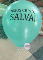 100 Balões Latex Temáticos 9 Polegadas Redondo Impressos com temas de festas