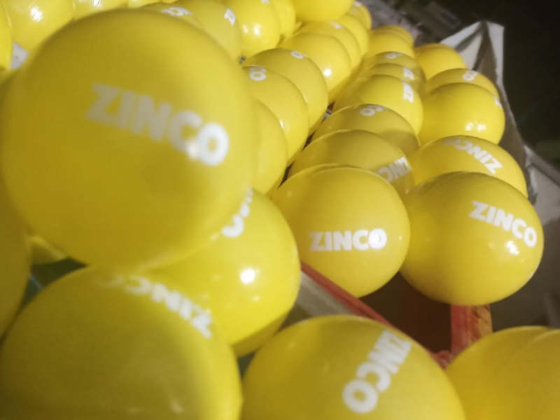 10 Bolinhas de piscina personalizadas 76 mm