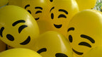 200 Balões Smileys Sorridentes Polegadas