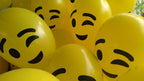 200 Balões Smileys Sorridentes Polegadas