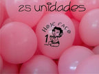 25 Balões Latex 9 Polegadas Redondo Impressos Moana Baby