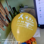 100 Balões de Látex Personalizados Exclusivos  2 Lados / 1 Cor - N9