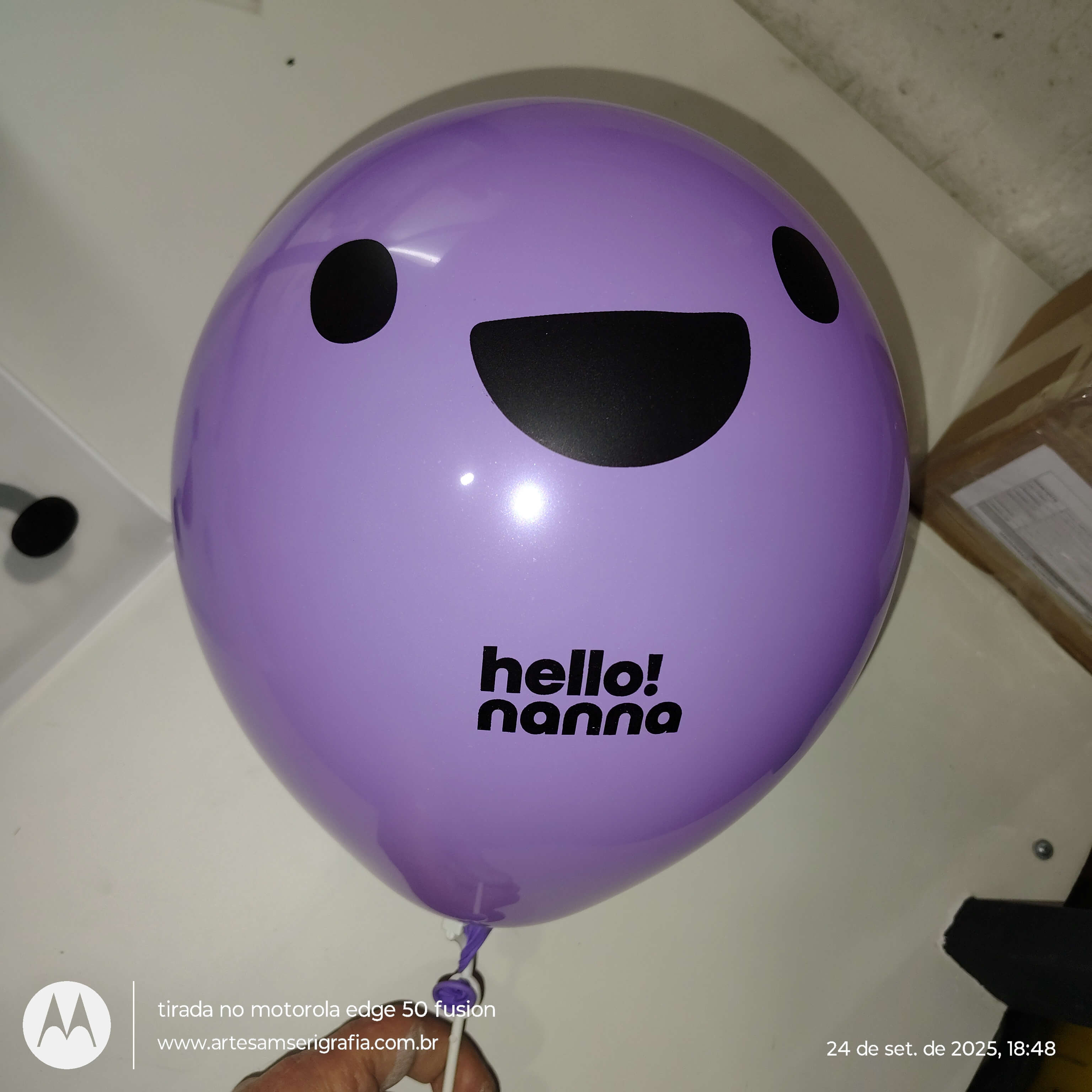 KIT 250 Balões impressos Personalizados Latex com Art N9