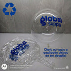 Bubble Personalizado com Impressão Direta. Pré-Esticado e À Prova D'água Kit com 100 unidades