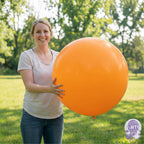 Balão Látex Gigante 25" (64cm) Personalizado Big Balão KIT 100