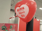 Balões Coração Personalizados impressos - KIT50