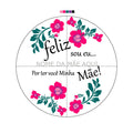 Balões Dia das Mães Metalizados Personalizados Vinte polegadas Impressos