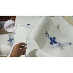 KIT 100 Bandeiras TNT impressas uma cor um lado 50x30cm