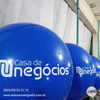 KIT 100 Bolas vinil 38cm Impressas personalizadas e entregue vazias ou cheias