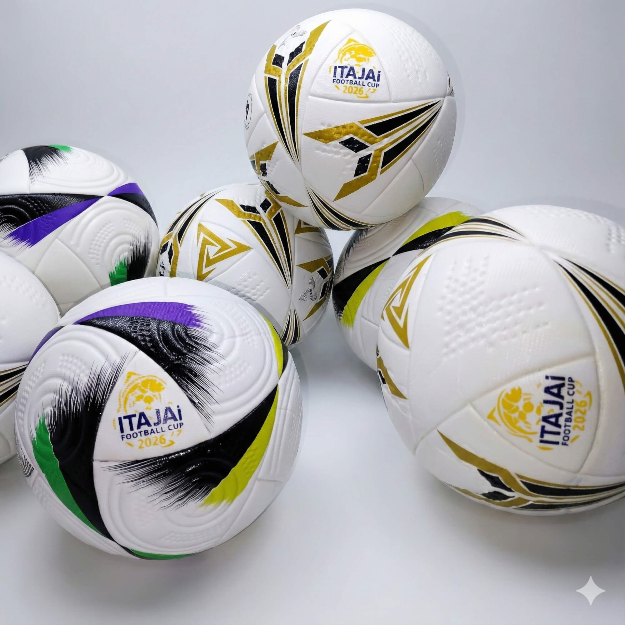 Bolas de Futebol Personalizadas PU Logomarca - 10 unidades