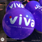 Bolas Vinil personalizadas impressas entregues vazias ou cheias - Kit 200