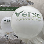 Bolas Vinil personalizadas impressas entregues vazias ou cheias - Kit 200