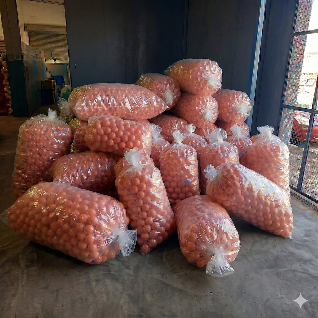 1000 Bolinhas de piscina sem impressão 76 mm