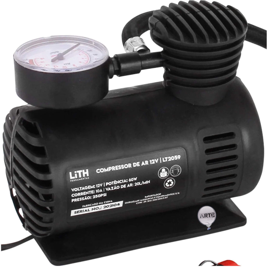 Compressor para inflar bolas de vinil