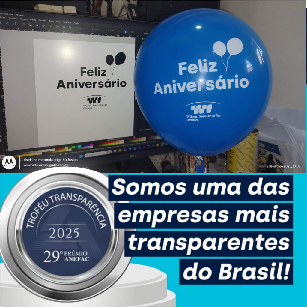 10000 Balões de Látex 1 Lado / 1 Cor - N9 Personalizados Exclusivos