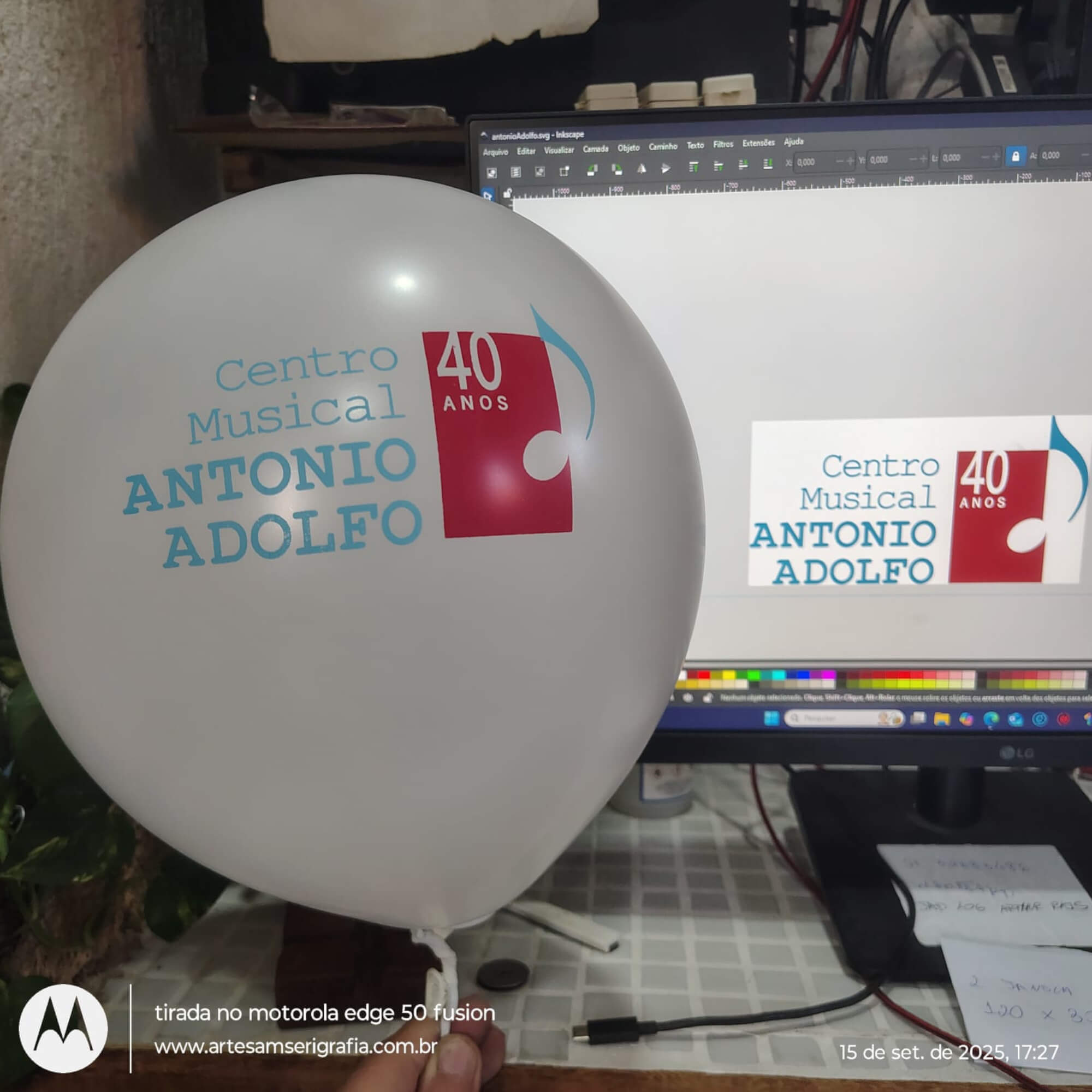 1000 Balões de Látex 1 Lado / 1 Cor - N9 Personalizados Exclusivos