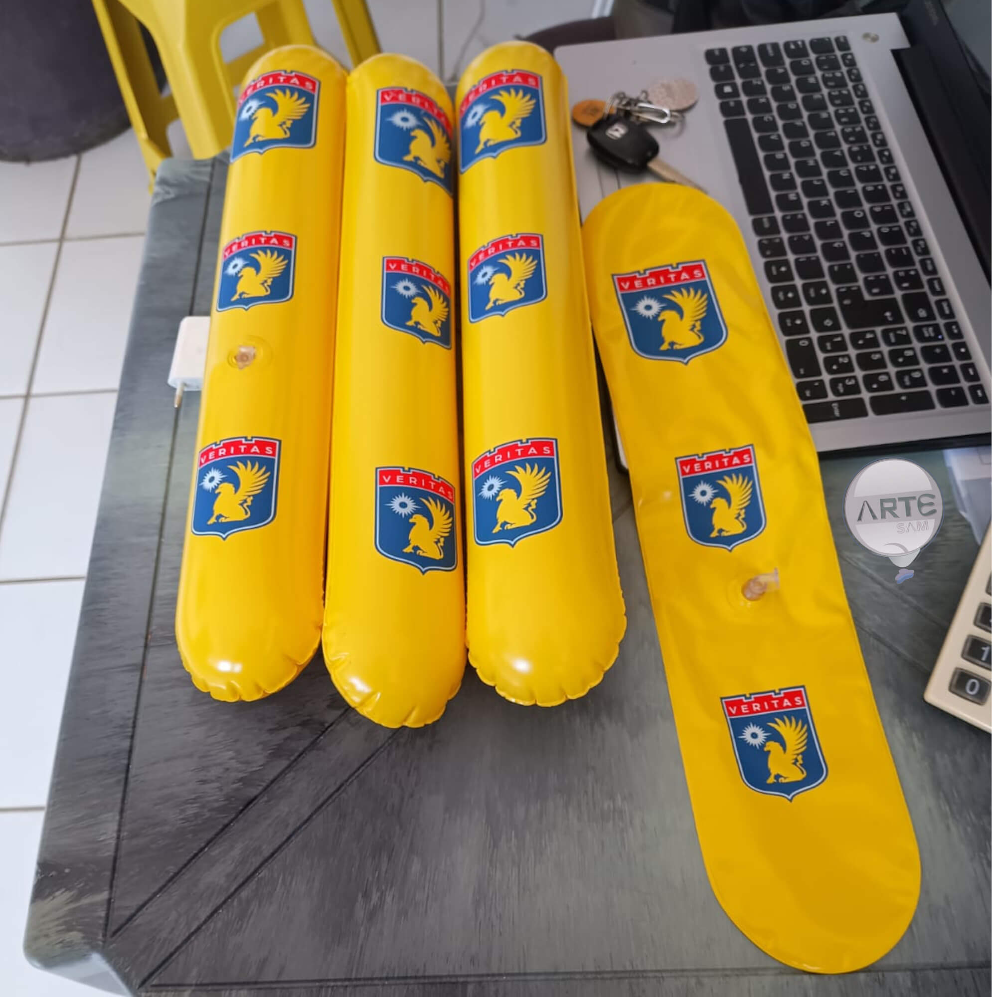 KIT 1000 Batecos Personalizados Fabricados em PVC