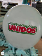 100 Balões de Látex Personalizados em 1 Lado / 1 Cor - N9 Personalizados Exclusivos