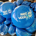 KIT 100 Bolas vinil 40 cm Impressas personalizadas