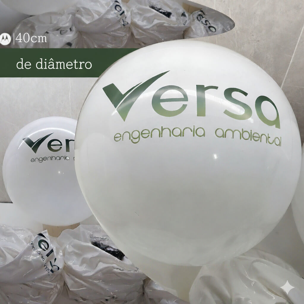 KIT 10 Bolas vinil 40 cm Impressas personalizadas