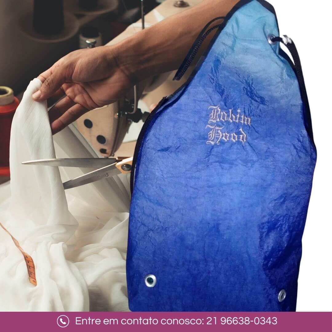 Kit 10 Mochilas Saco personalizadas impressas, bordadas e Prática para levar também no bolso se dobrada