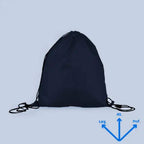 Kit 10 Mochilas Saco personalizadas impressas, bordadas e Prática para levar também no bolso se dobrada