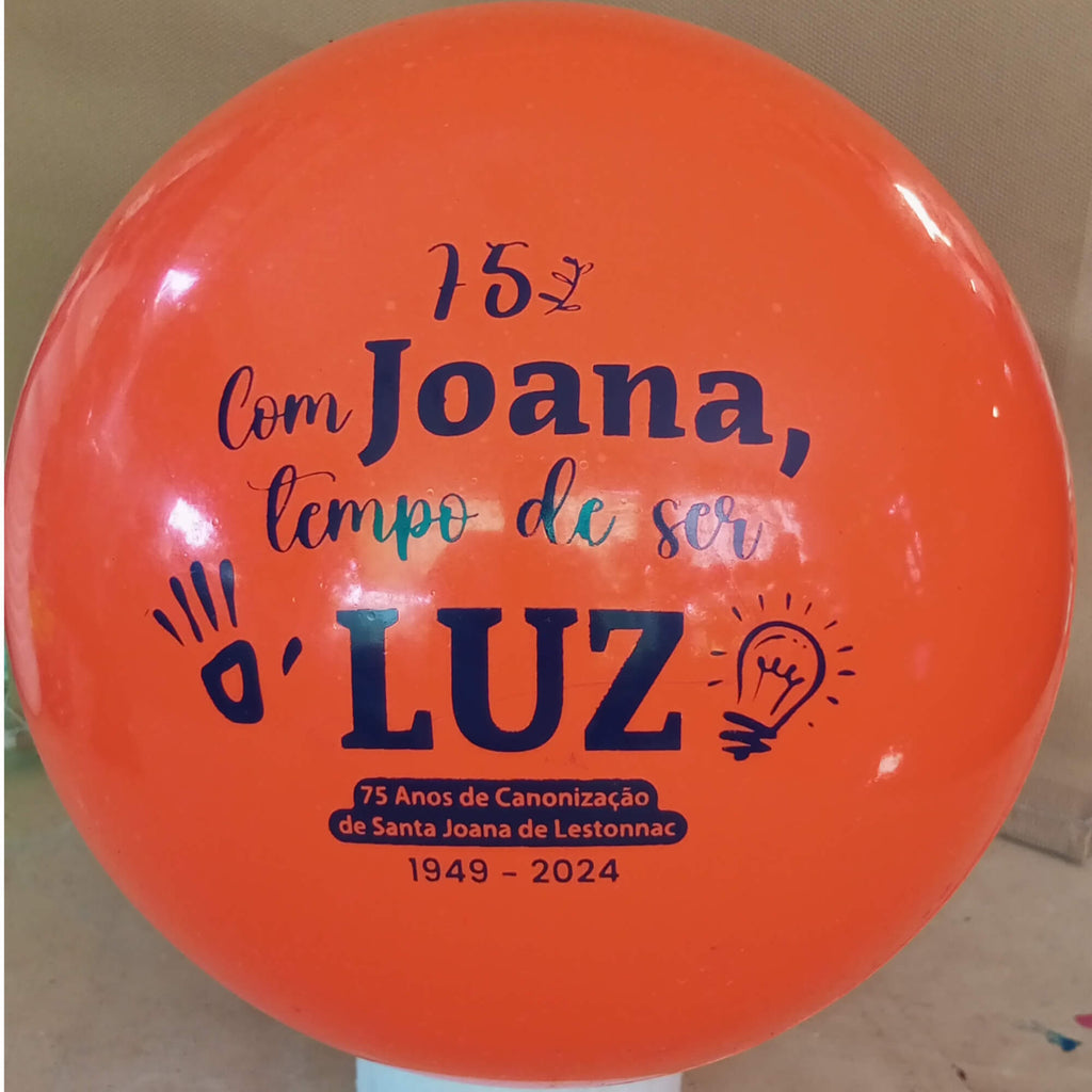 Bolas Vinil personalizadas impressas entregues vazias ou cheias - Kit 200