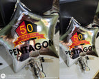 Kit 200 Metalizados Personalizados foil vinte polegadas