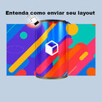 Latas personalizadas para seus balões impressos com 10 unidades. Tudo exclusivo com sua marca