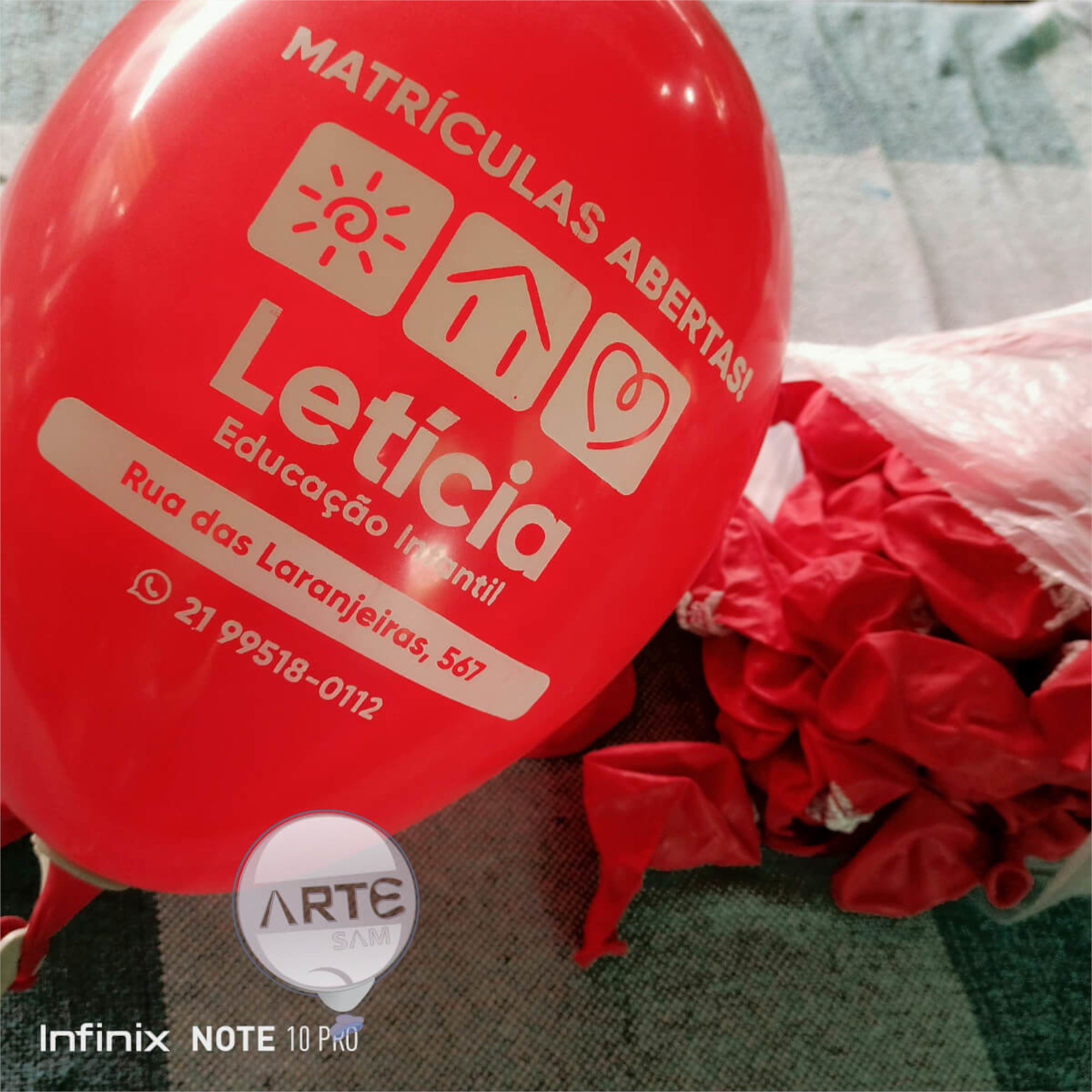 1000 Balões de Látex 1 Lado / 1 Cor - N9 Personalizados Exclusivos