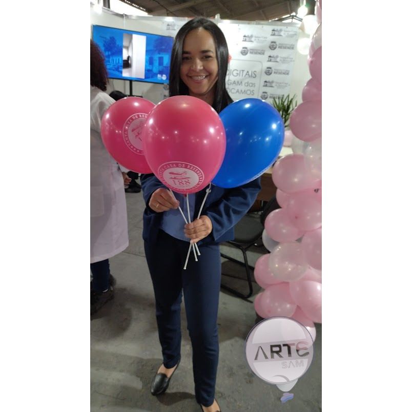 Kit 250 Varetas pega balão de argola para balões de latex sem nó cego